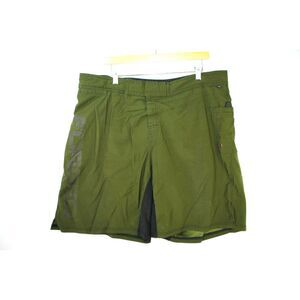 FORGED CrossFit Shorts Mens‎ Size 40 Green Workout MMA Trunks 10"